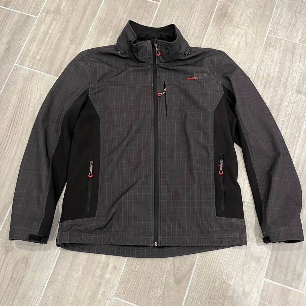 Angelo Latrico ALCW Men’s Full Zip Jacket Cell Phone Pocket Size XXL